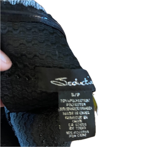 Silver and black dress - Picture 7 of 7